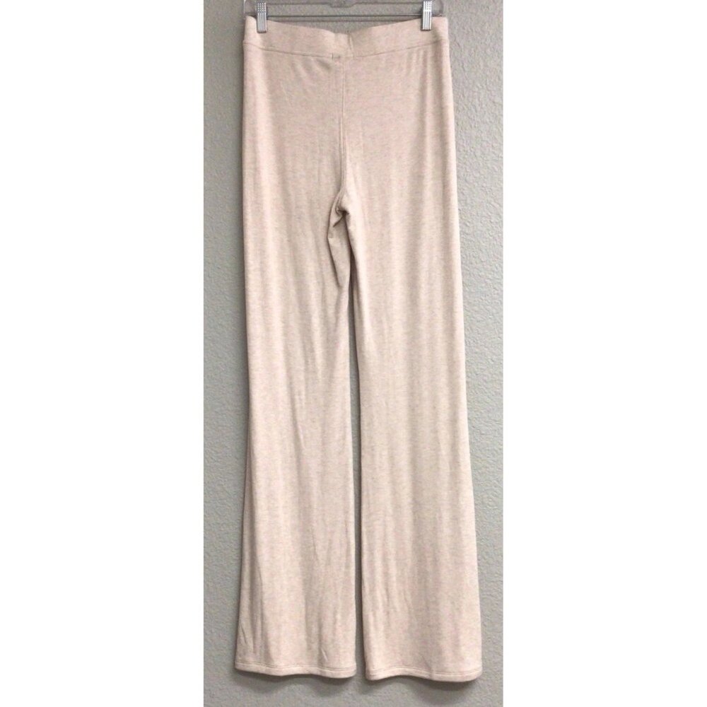ATM Anthony Thomas Melillo Ribbed Beige Pants Knit Women's Medium NWT $205 - Picture 2 of 13